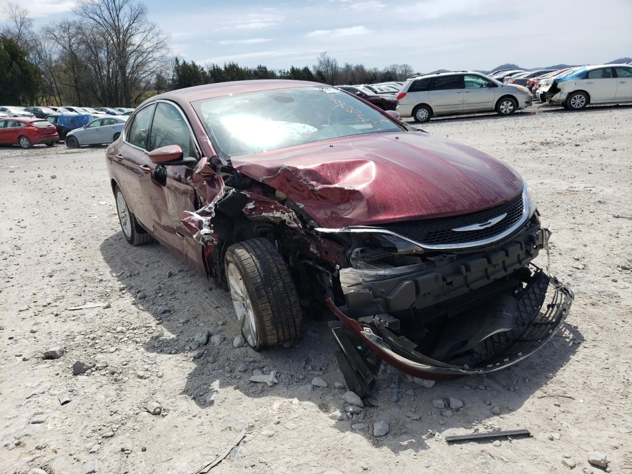 CHRYSLER 200 LIMITE 2015 with VIN 1C3CCCAB4FN695668 - Photo from auction