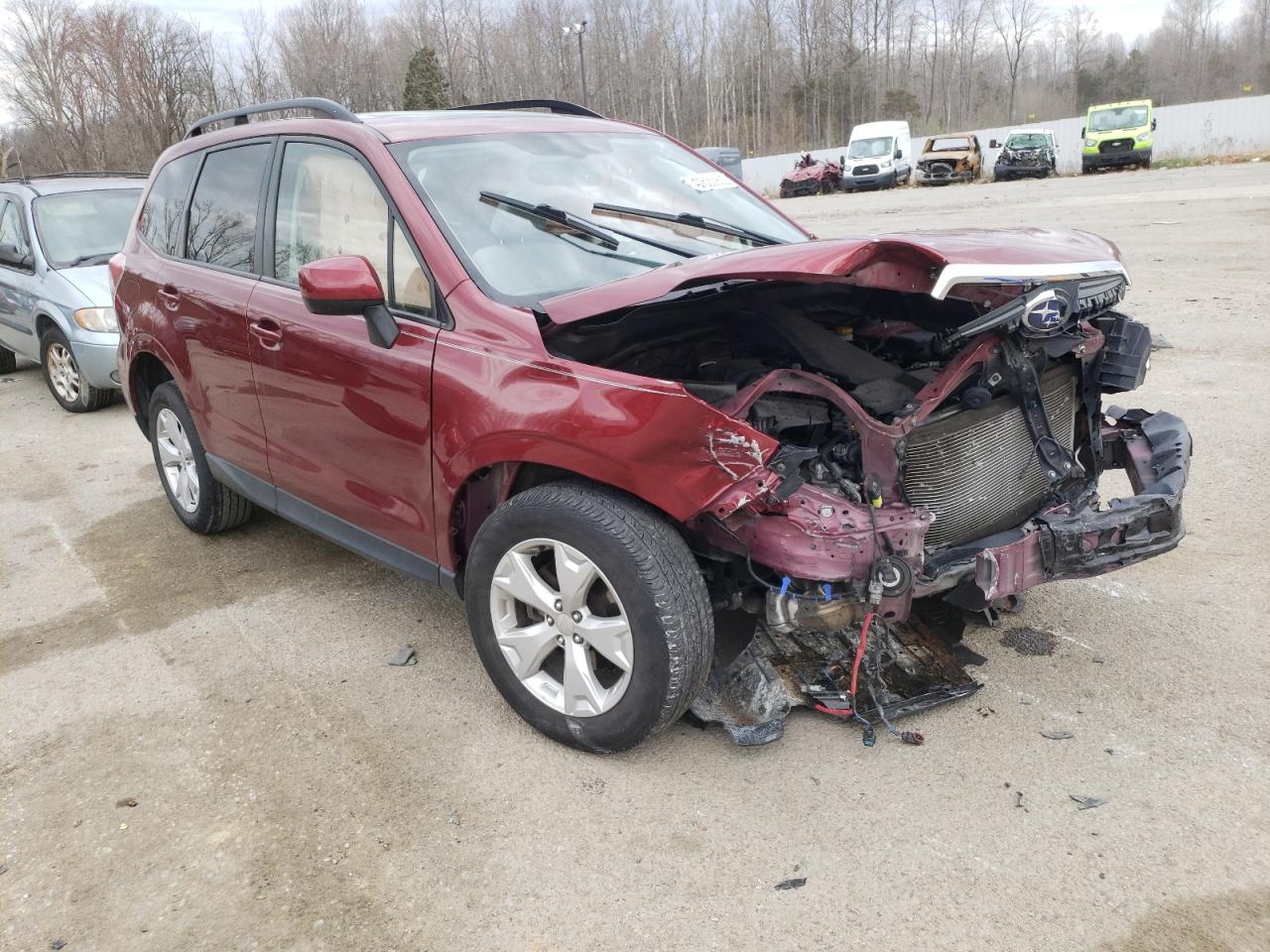 SUBARU FORESTER 2 2016 with VIN JF2SJADC8GH431795 - Photo from auction