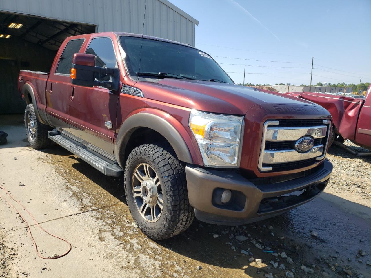 FORD F250 SUPER 2016 with VIN 1FT7W2BTXGEA32810 - Photo from auction