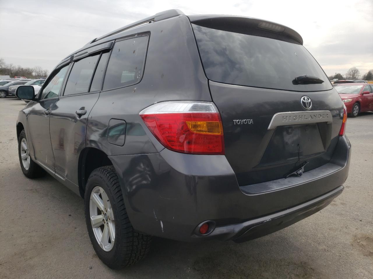 Photo 3 from auction – 2008 TOYOTA HIGHLANDER with VIN JTEDS41A382055029
