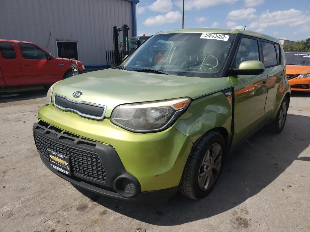 Photo 2 from auction – 2014 KIA SOUL with VIN KNDJN2A23E7716696