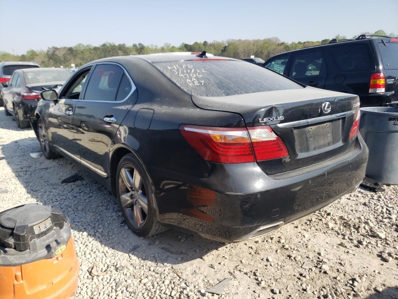 Photo 3 from auction – 2010 LEXUS LS 460L with VIN JTHGL5EF9A5039706