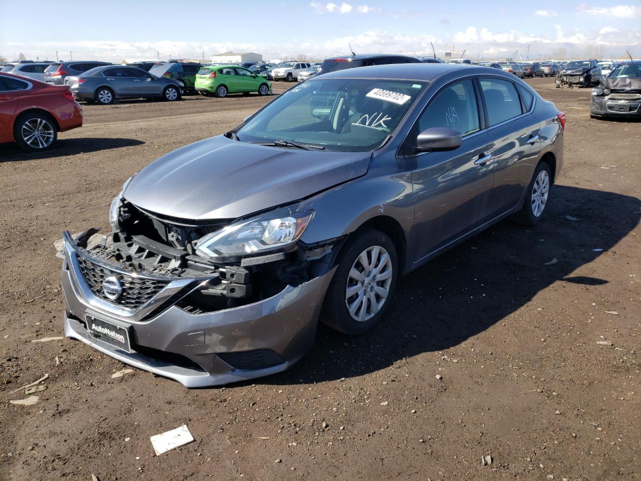 Photo 2 from auction – 2017 NISSAN SENTRA S with VIN 3N1AB7AP2HY387528