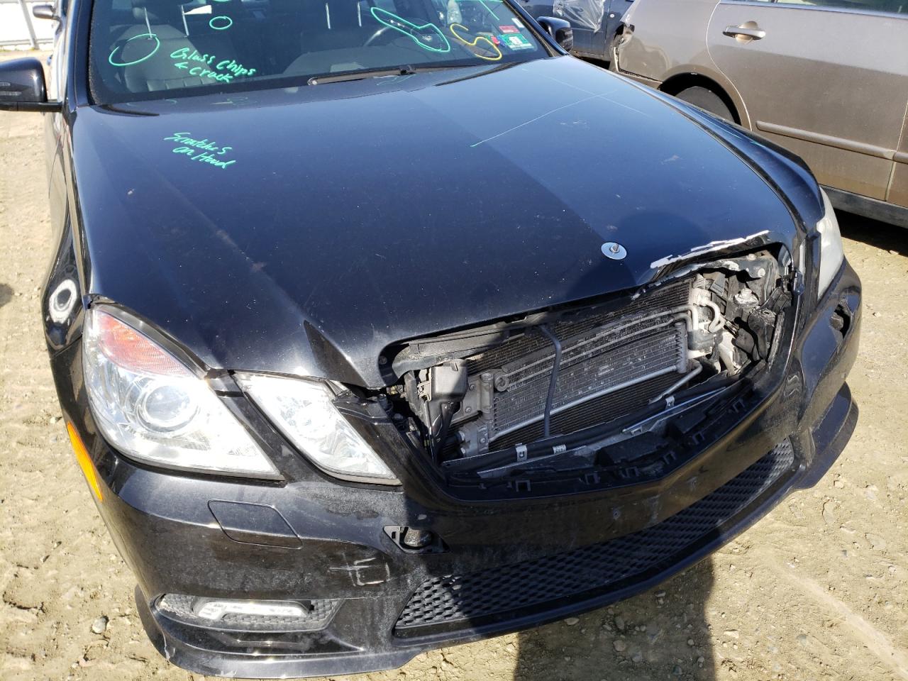 Photo 9 from auction – 2010 MERCEDES-BENZ E 550 with VIN WDDHF7CB0AA196501