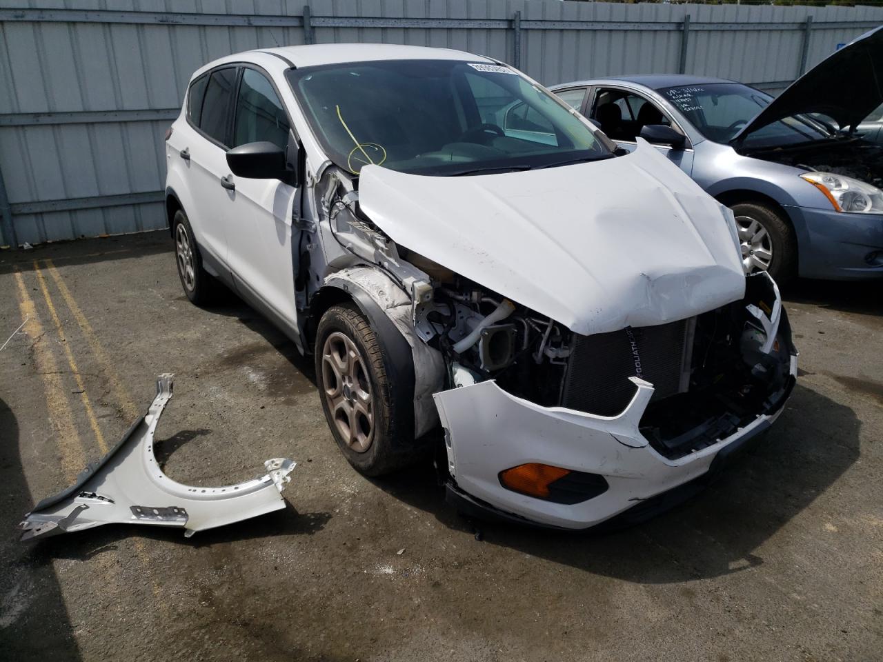 FORD ESCAPE S 2017 with VIN 1FMCU0F73HUA82554 - Photo from auction