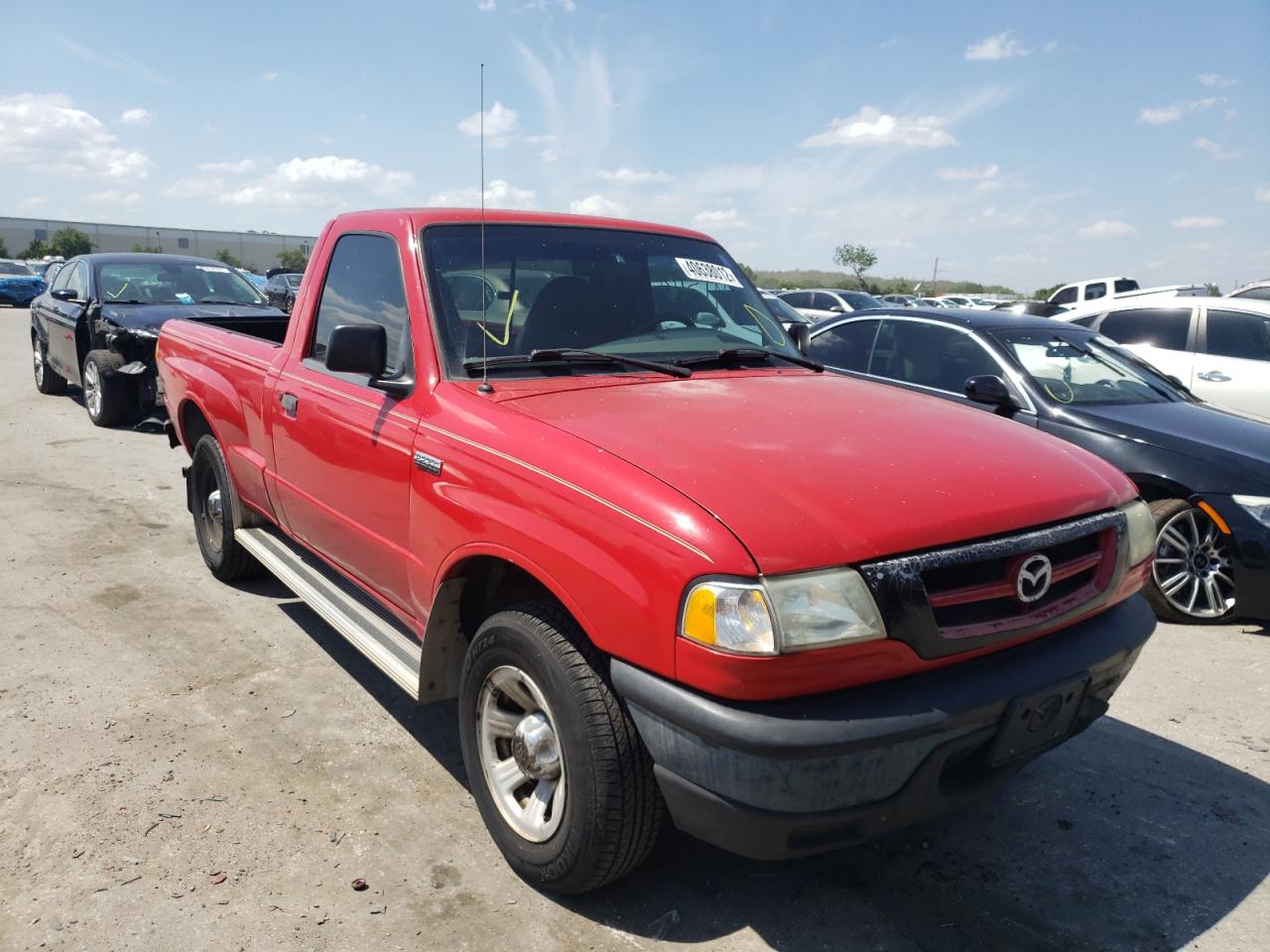 MAZDA B2300 2002 with VIN 4F4YR12D22TM01184 - Photo from auction