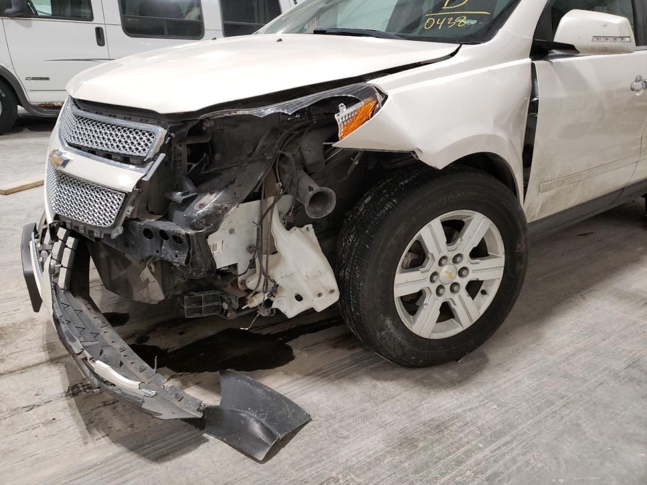 Photo 9 from auction – 2011 CHEVROLET TRAVERSE L with VIN 1GNKVJED0BJ240438