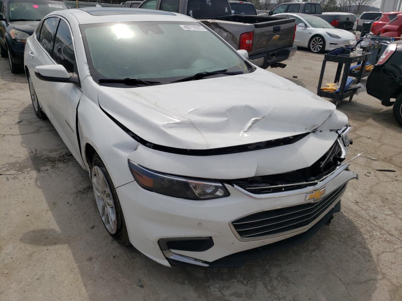CHEVROLET MALIBU LT 2018 with VIN 1G1ZD5ST2JF143751 - Photo from auction