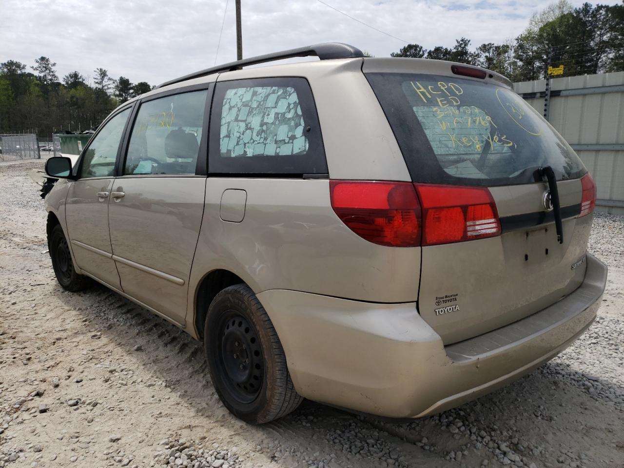Photo 3 from auction – 2004 TOYOTA SIENNA CE with VIN 5TDZA23C34S017769