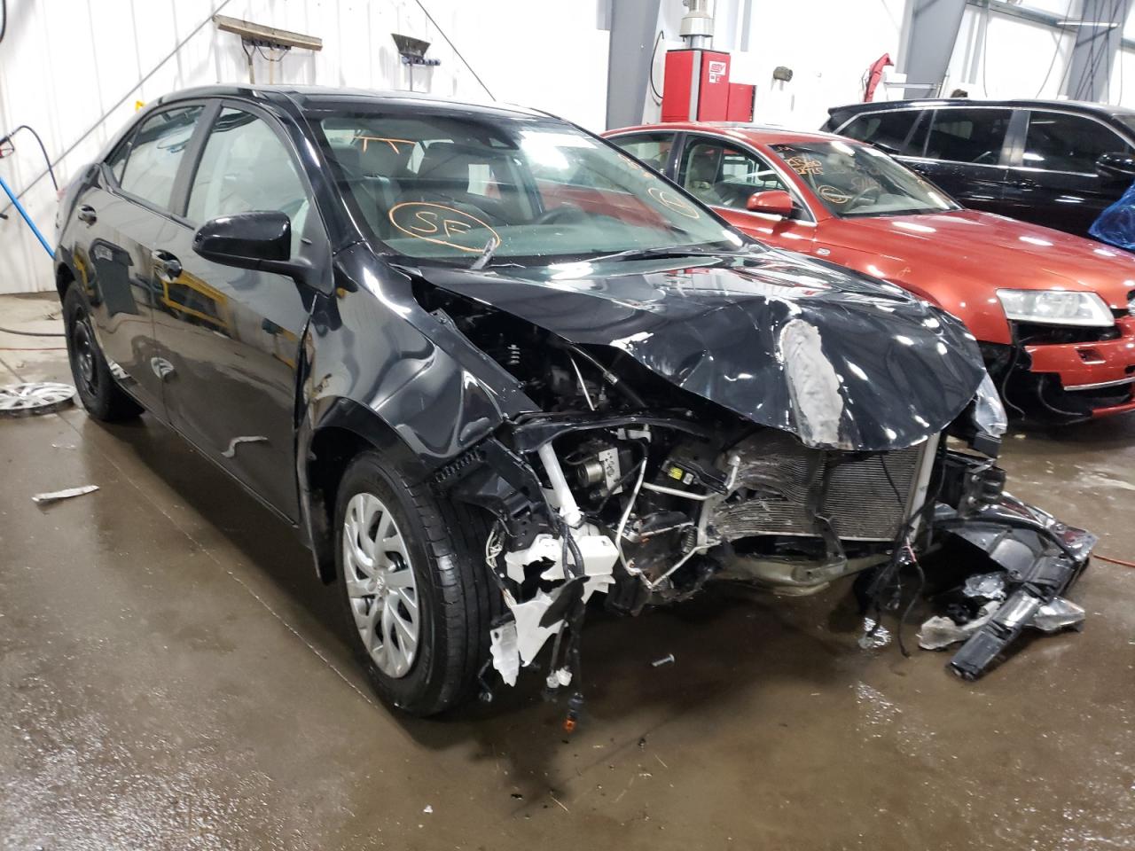 TOYOTA COROLLA L 2019 with VIN 2T1BURHE9KC228976 - Photo from auction