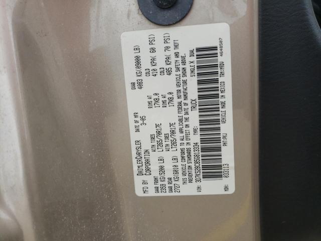Photo 10 from auction – 2005 DODGE RAM 2500 S with VIN 3D7KS28C85G813334