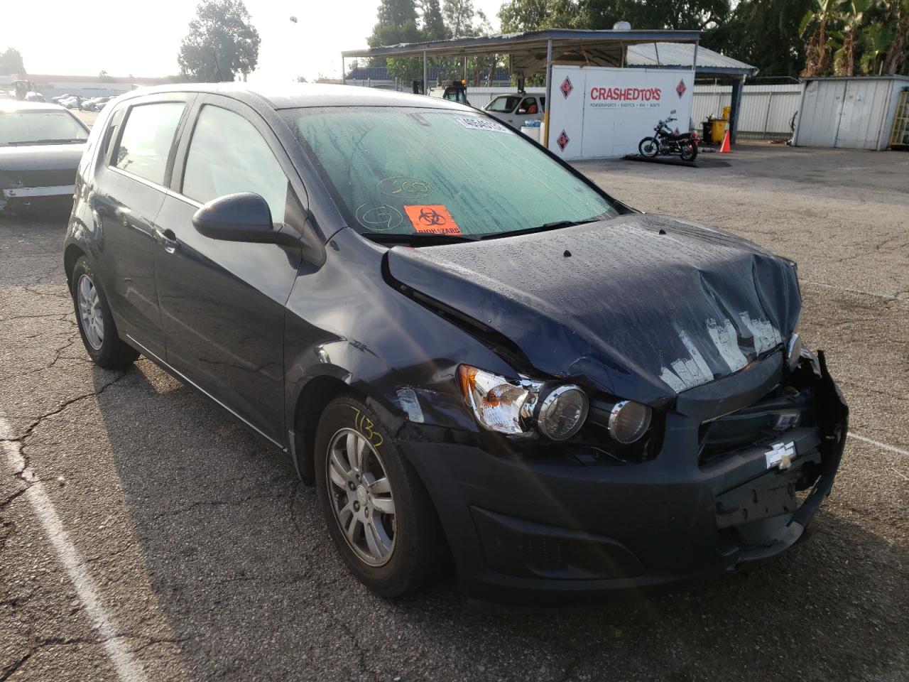 CHEVROLET SONIC LT 2015 with VIN 1G1JC6SG4F4115686 - Photo from auction