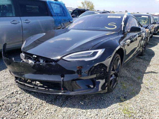 Photo 2 from auction – 2021 TESLA MODEL S with VIN 5YJSA1E61MF443824