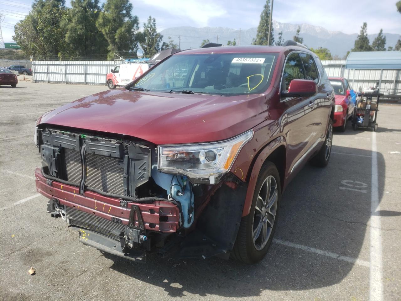Photo 2 from auction – 2017 GMC ACADIA DEN with VIN 1GKKNPLS1HZ210036