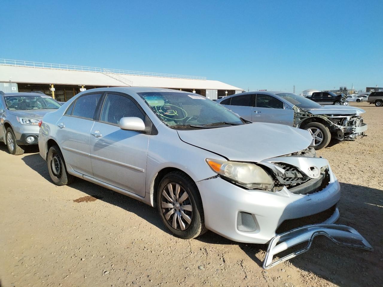 TOYOTA COROLLA BA 2012 with VIN 2T1BU4EE6CC909766 - Photo from auction