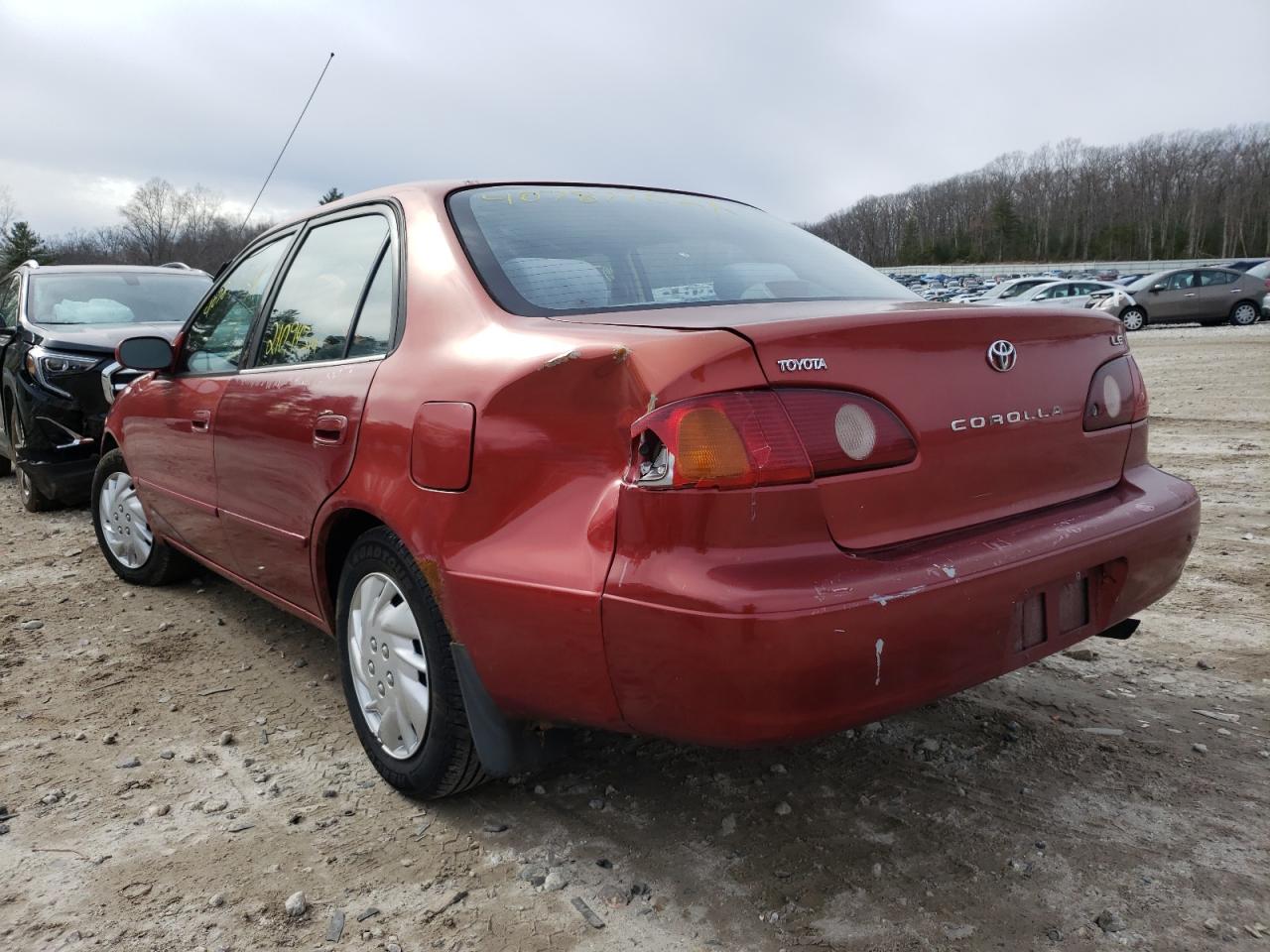 Photo 3 from auction – 2001 TOYOTA COROLLA CE with VIN 1NXBR12E11Z438769