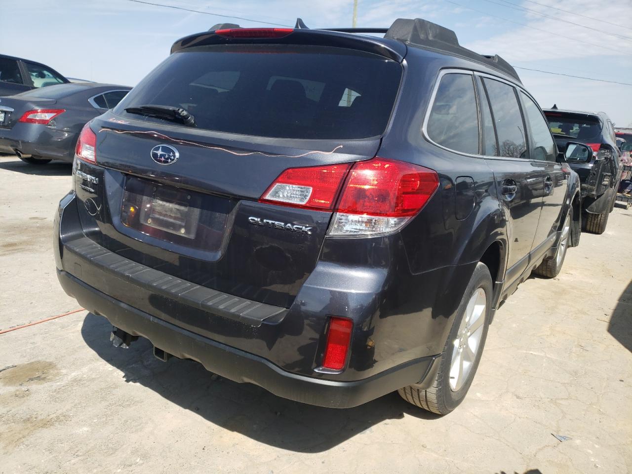 Photo 4 from auction – 2013 SUBARU OUTBACK 2. with VIN 4S4BRCKC4D3290640