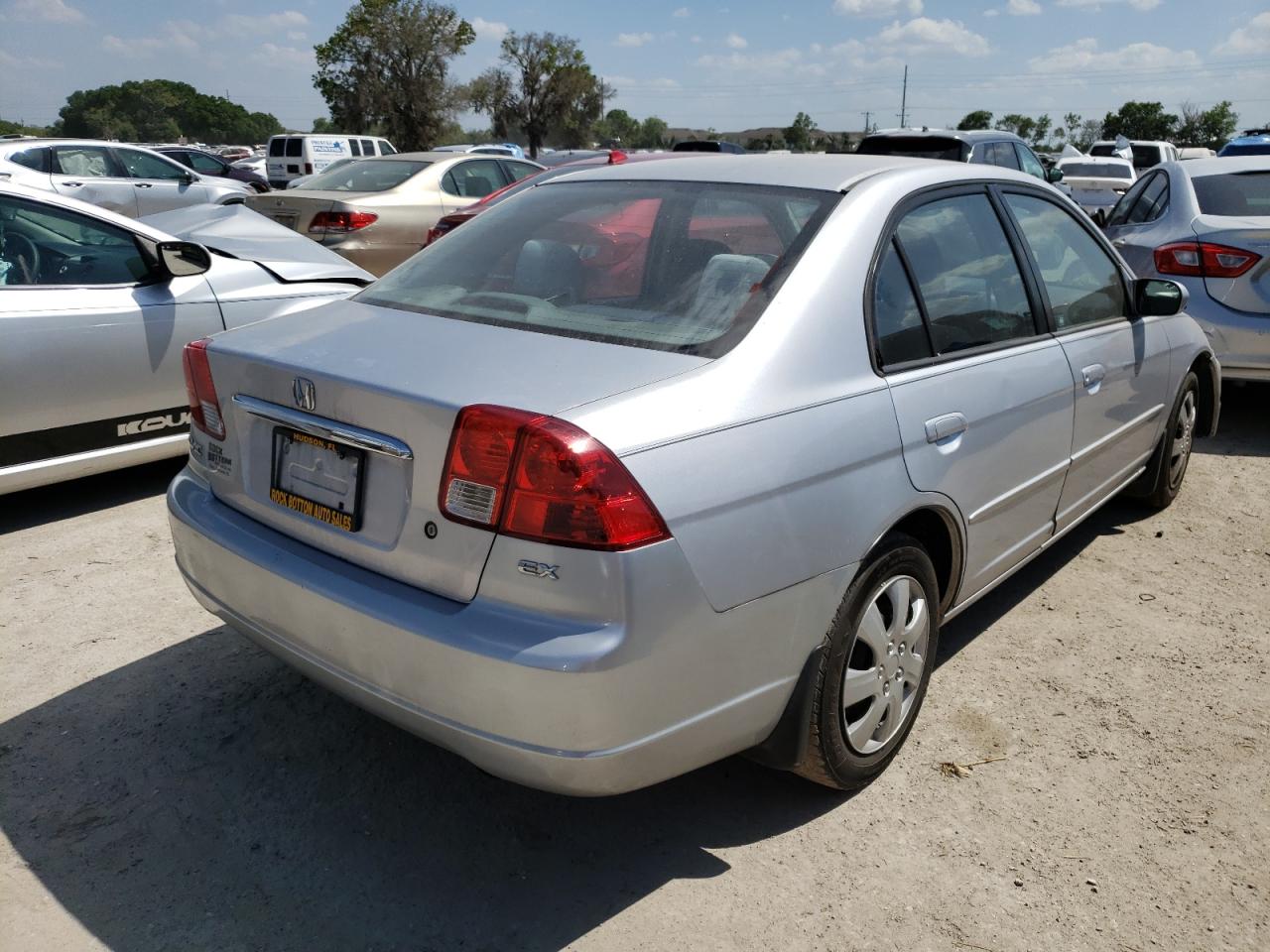 Photo 4 from auction – 2003 HONDA CIVIC EX with VIN 1HGES26783L011218