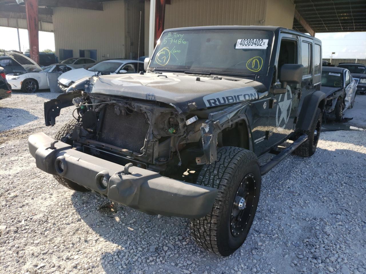 Photo 2 from auction – 2009 JEEP WRANGLER U with VIN 1J8GA69109L767930