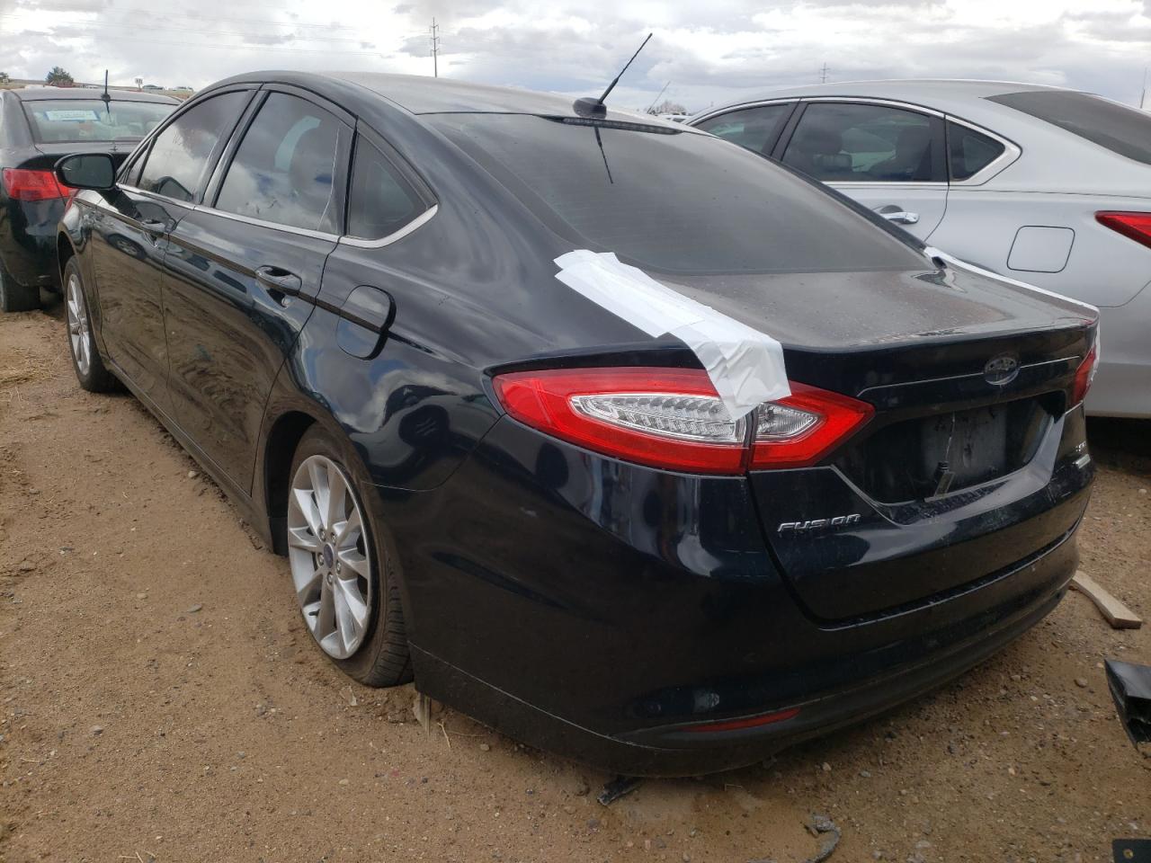 Photo 3 from auction – 2014 FORD FUSION SE with VIN 3FA6P0HD7ER255593