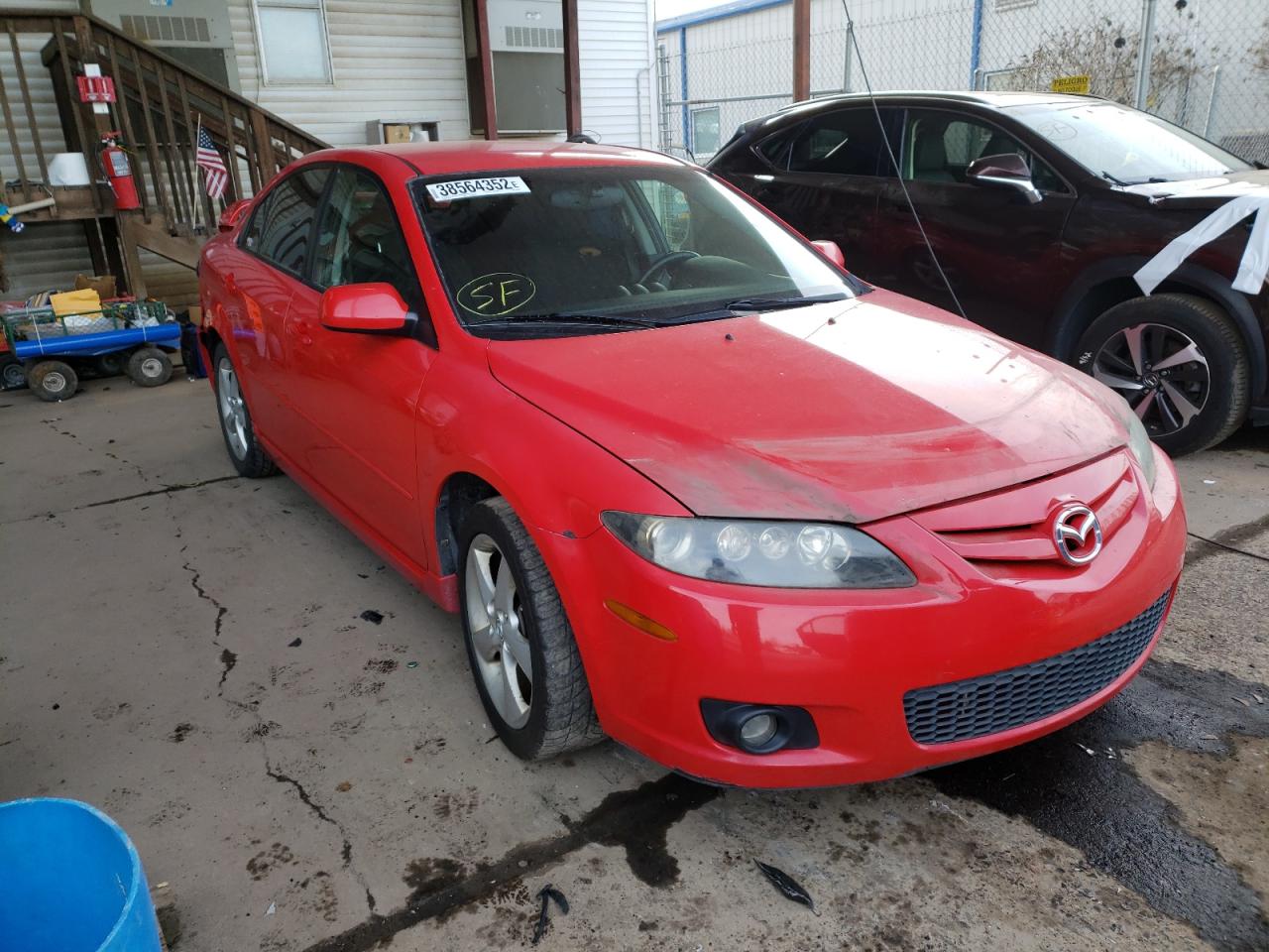 MAZDA 6 S 2006 with VIN 1YVHP84D365M58020 - Photo from auction