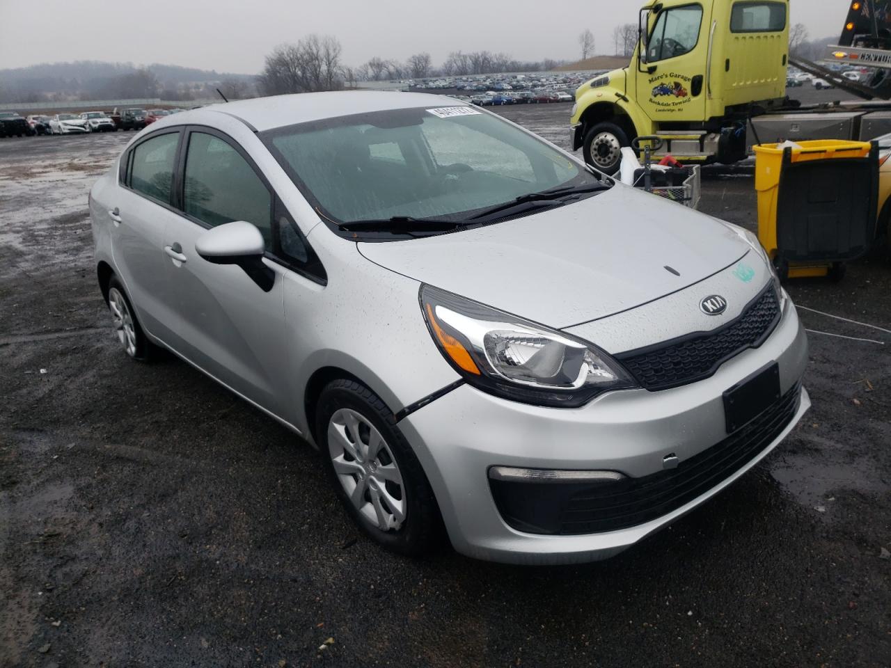 KIA RIO LX 2016 with VIN KNADM4A31G6539589 - Photo from auction