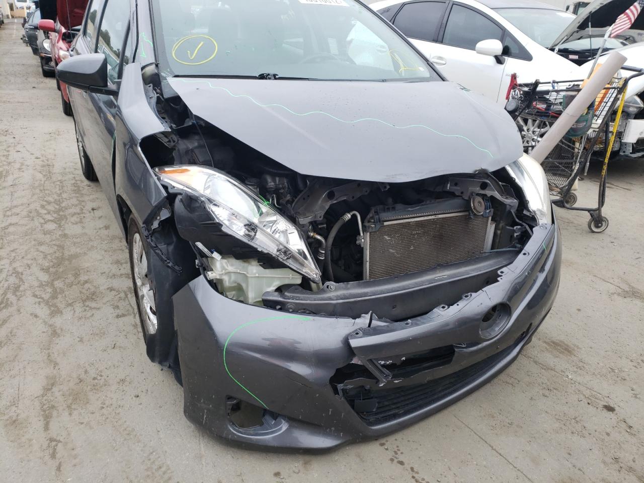 Photo 9 from auction – 2014 TOYOTA YARIS with VIN VNKKTUD3XEA009714