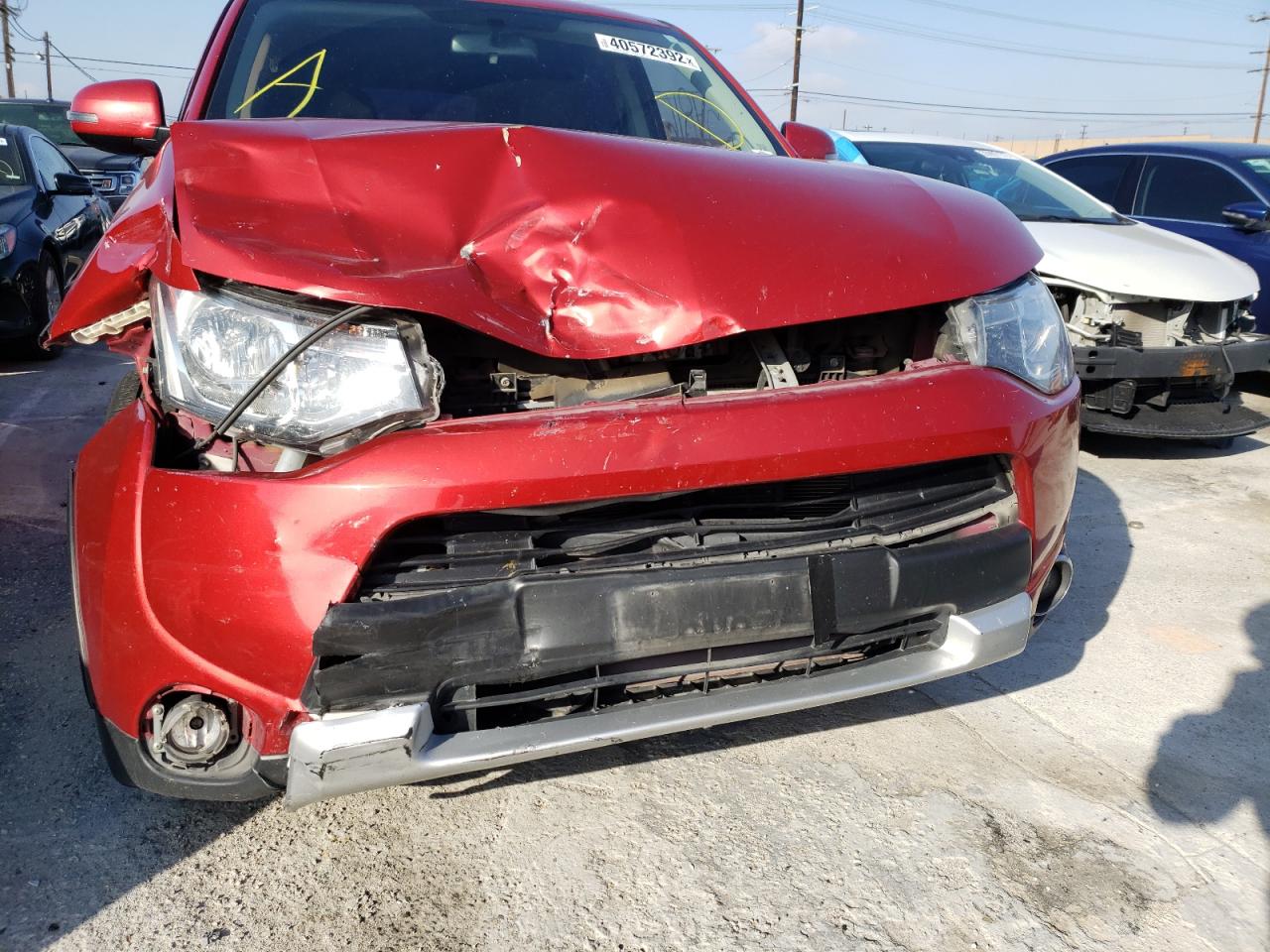 Photo 9 from auction – 2015 MITSUBISHI OUTLANDER with VIN JA4AD3A3XFZ010133
