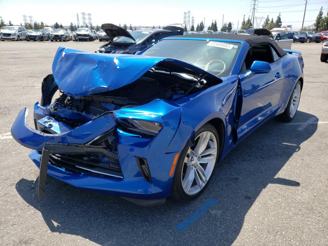 Photo 2 from auction – 2017 CHEVROLET CAMARO LT with VIN 1G1FD3DS0H0113852