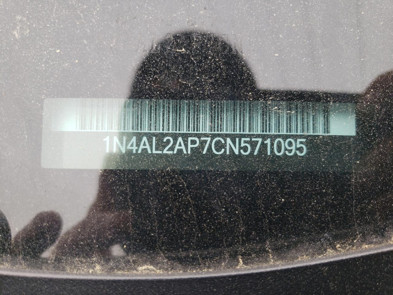 Photo 10 from auction – 2012 NISSAN ALTIMA BAS with VIN 1N4AL2AP7CN571095