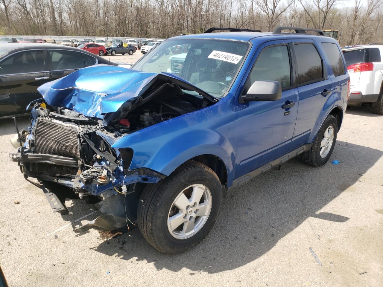 Photo 2 from auction – 2012 FORD ESCAPE XLT with VIN 1FMCU9DG7CKA50783