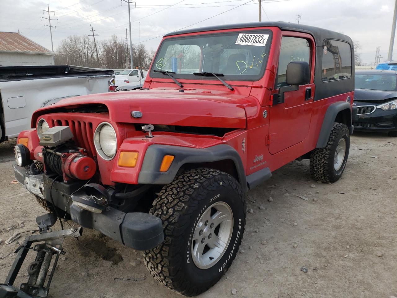Photo 2 from auction – 2006 JEEP WRANGLER / with VIN 1J4FA44S66P787931