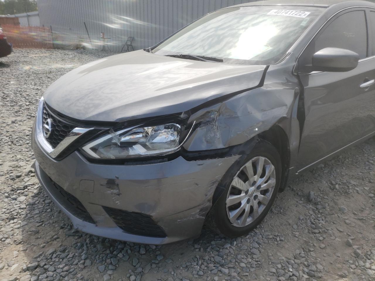 Photo 9 from auction – 2016 NISSAN SENTRA S with VIN 3N1AB7AP2GY323925