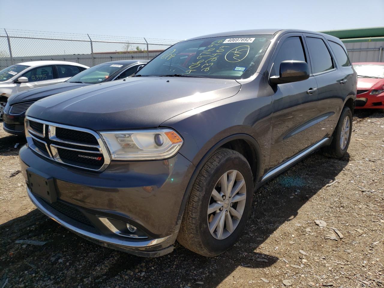 Photo 2 from auction – 2015 DODGE DURANGO SX with VIN 1C4RDHAG1FC232409
