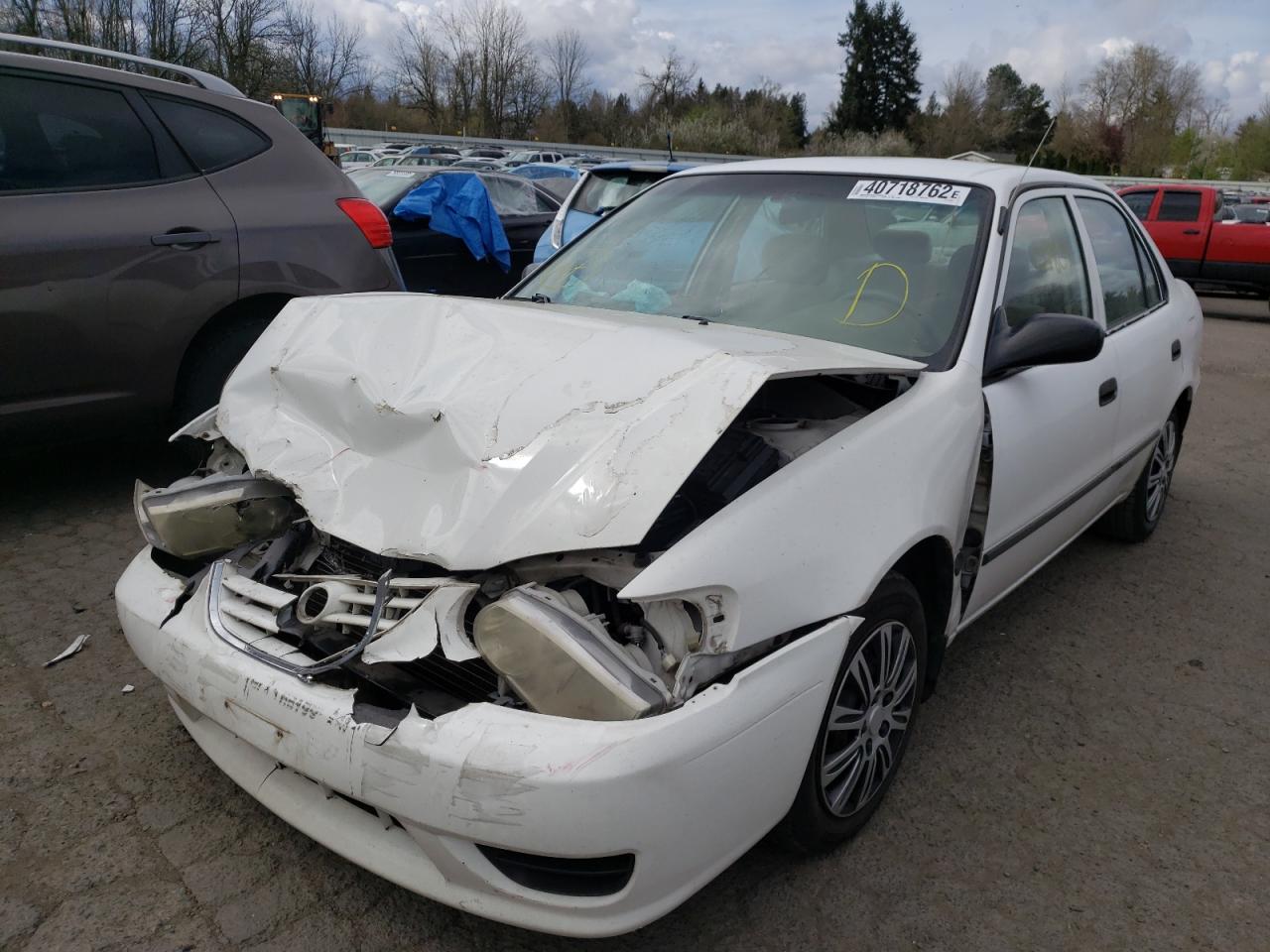 Photo 2 from auction – 2002 TOYOTA COROLLA CE with VIN 1NXBR12E92Z628496