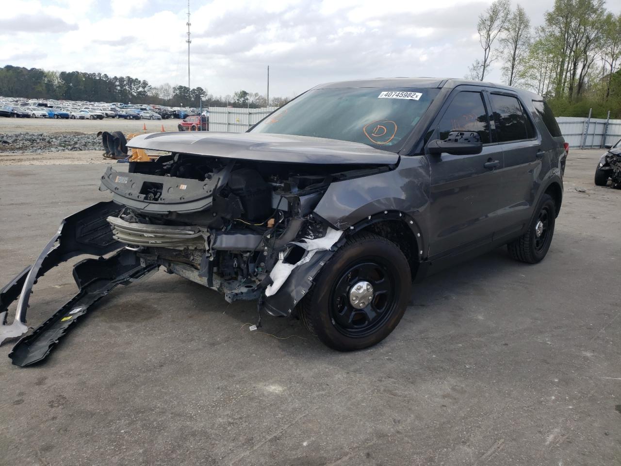 Photo 2 from auction – 2017 FORD EXPLORER P with VIN 1FM5K8ARXHGB00987