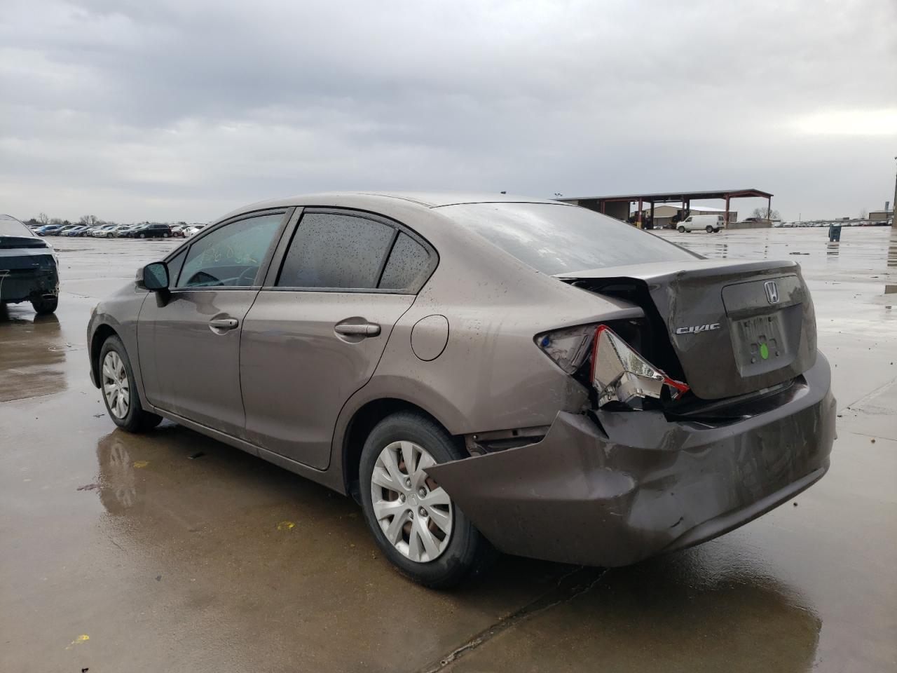 Photo 9 from auction – 2012 HONDA CIVIC LX with VIN 2HGFB2F50CH609075