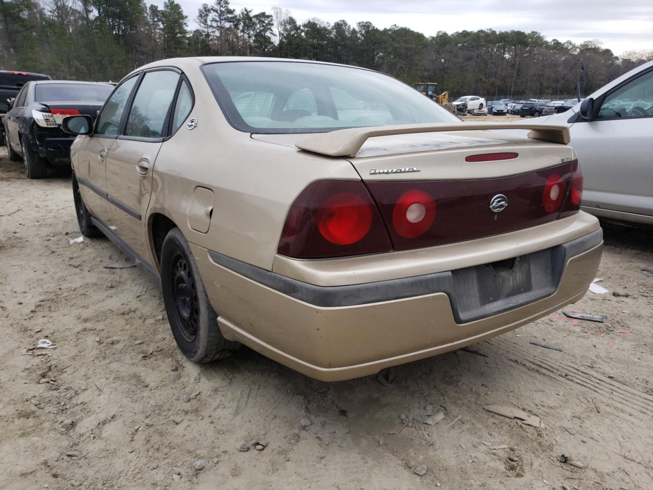 Photo 3 from auction – 2004 CHEVROLET IMPALA with VIN 2G1WF52E749205379