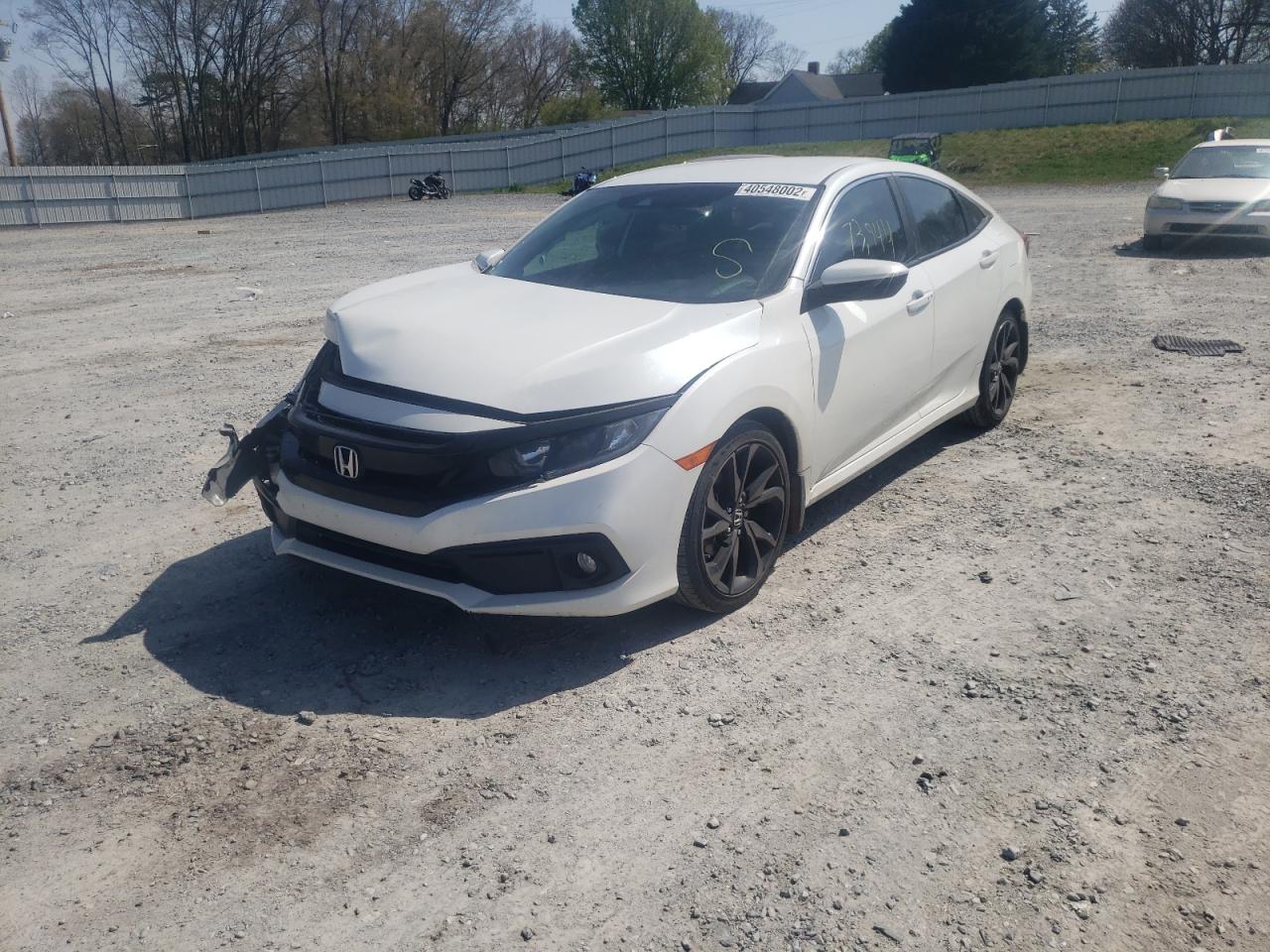 Photo 2 from auction – 2019 HONDA CIVIC with VIN 19XFC2F84KE033152