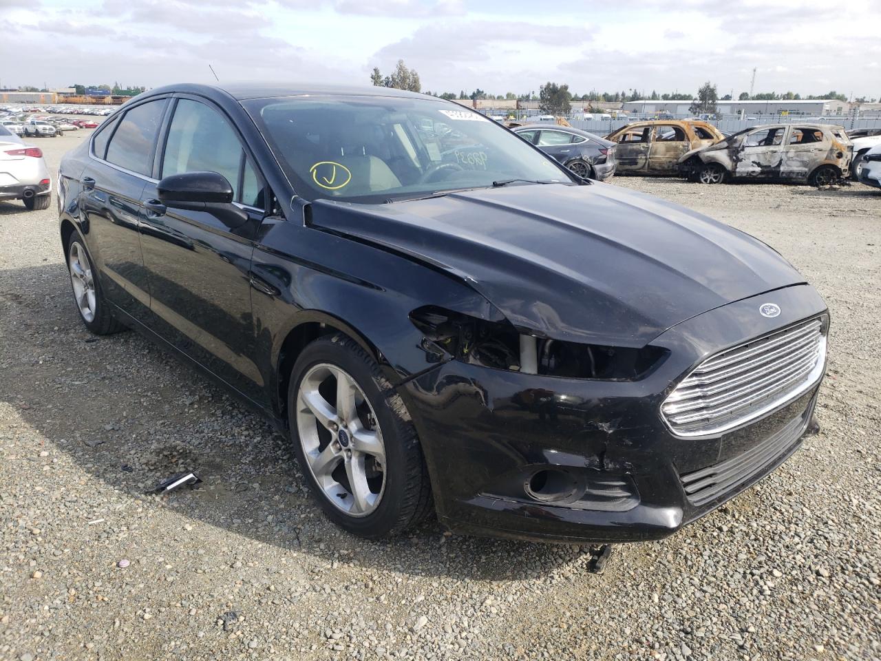 Photo 1 from auction – 2016 FORD FUSION S with VIN 3FA6P0G73GR123431