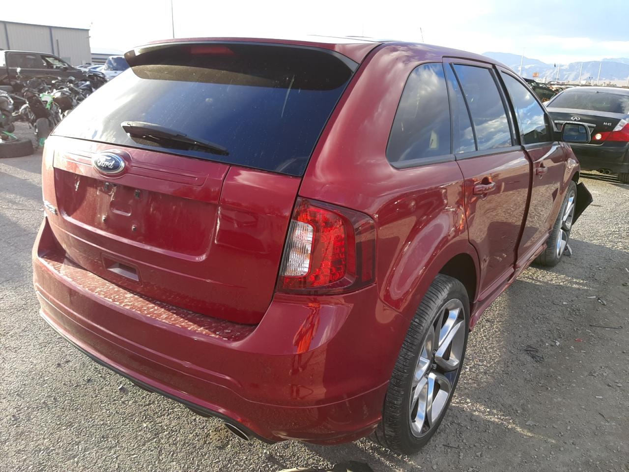 Photo 4 from auction – 2014 FORD EDGE SPORT with VIN 2FMDK3AK7EBB67728