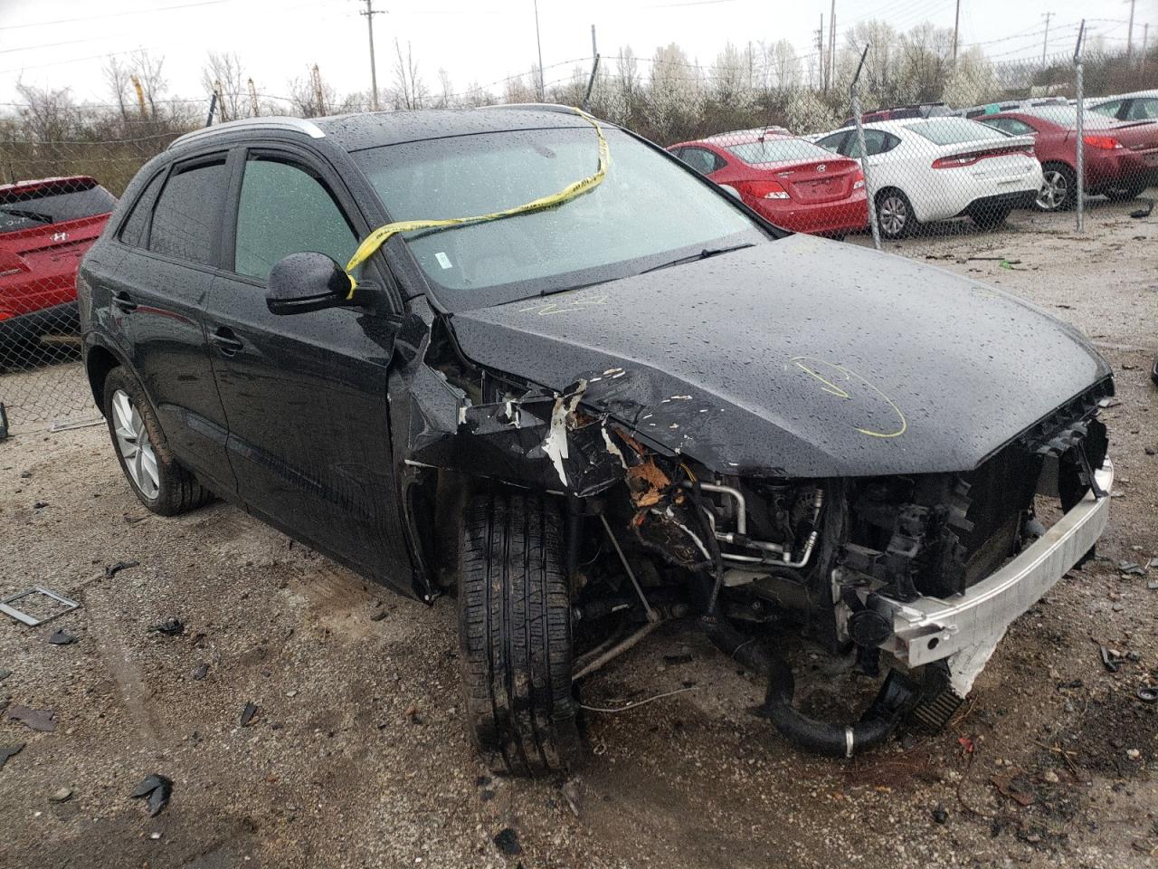 Photo 1 from auction – 2018 AUDI Q3 PREMIUM with VIN WA1BCCFSXJR011637