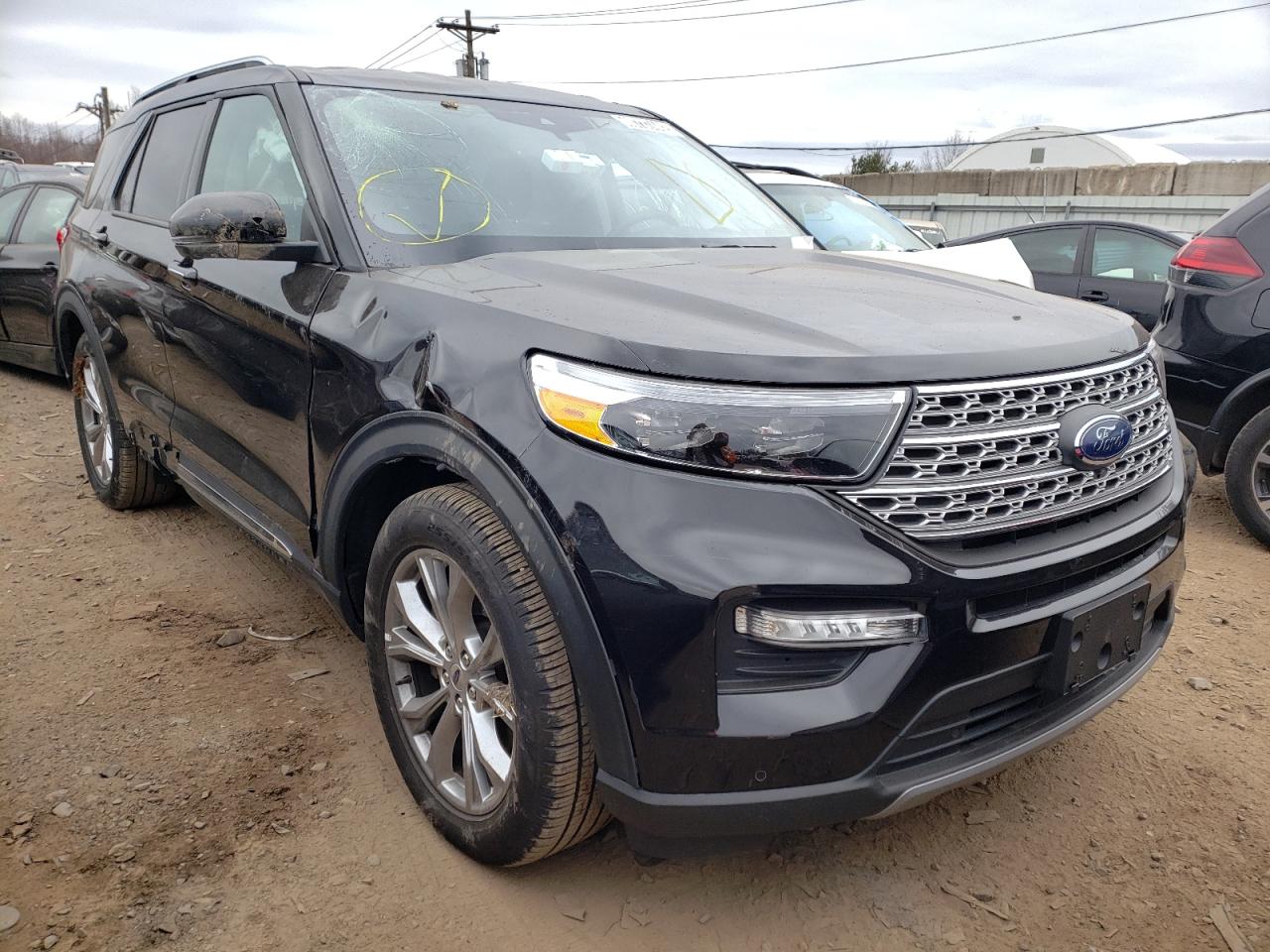 FORD EXPLORER L 2021 with VIN 1FMSK7FHXMGB50540 - Photo from auction