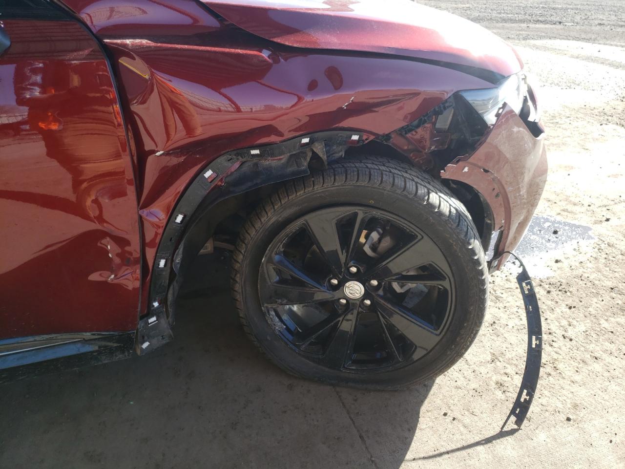 Photo 9 from auction – 2021 BUICK ENVISION E with VIN LRBFZPR41MD124600