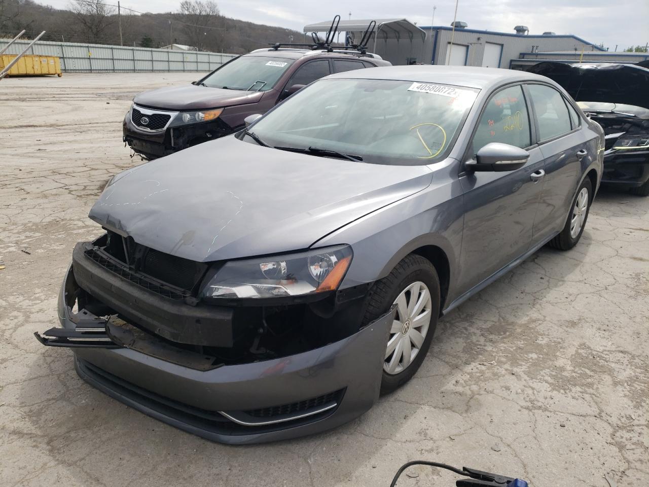Photo 2 from auction – 2012 VOLKSWAGEN PASSAT S with VIN 1VWAH7A37CC021958