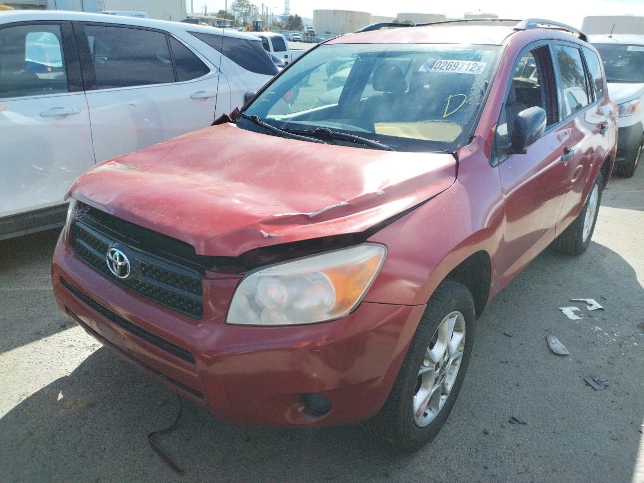 Photo 2 from auction – 2007 TOYOTA RAV4 with VIN JTMZD33V575077822