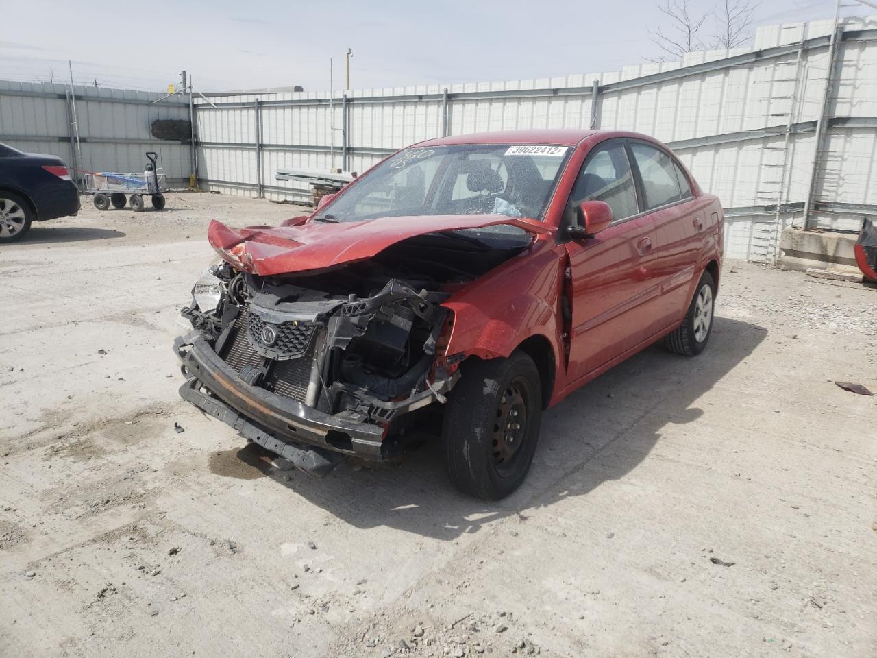 Photo 2 from auction – 2011 KIA RIO BASE with VIN KNADH4A38B6927660