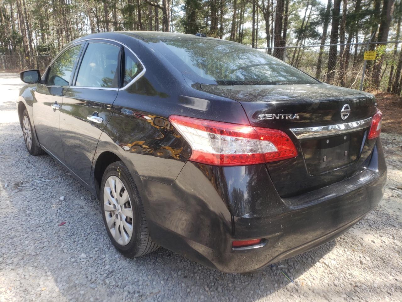 Photo 3 from auction – 2015 NISSAN SENTRA S with VIN 3N1AB7AP3FL669011