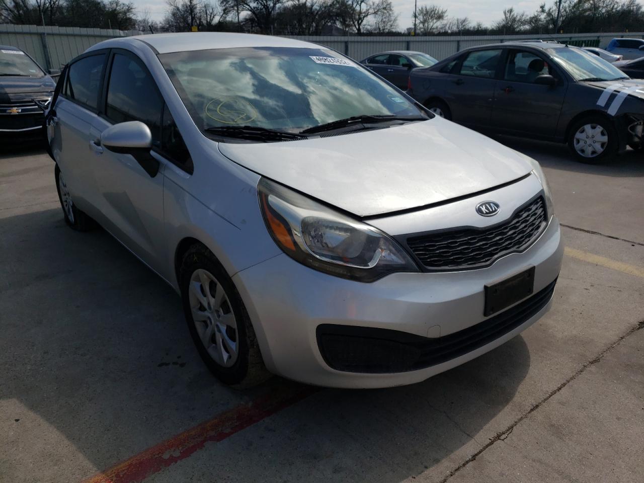 KIA RIO LX 2012 with VIN KNADM4A31C6052905 - Photo from auction
