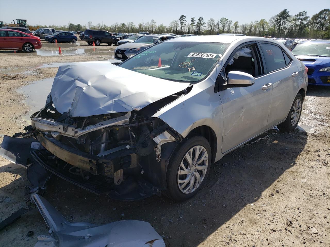 Photo 2 from auction – 2017 TOYOTA COROLLA L with VIN 5YFBURHE9HP702028